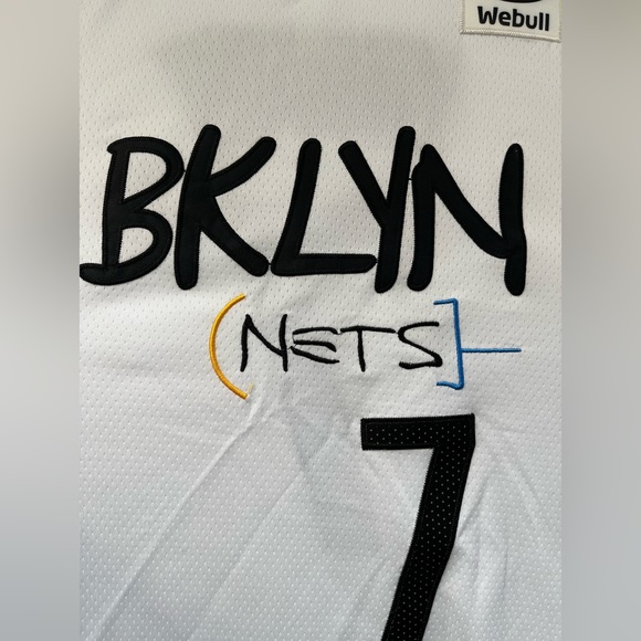 KEVIN DURANT BROOKLYN NETS CITY EDITION JERSEY SIZE 48 LARGE NWT - Picture 5 of 8